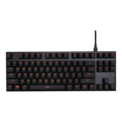 Kingston HyperX Alloy FPS Pro Tenkeyless, Red LED Mechanical Gaming Keyboard - Cherry MX Blue