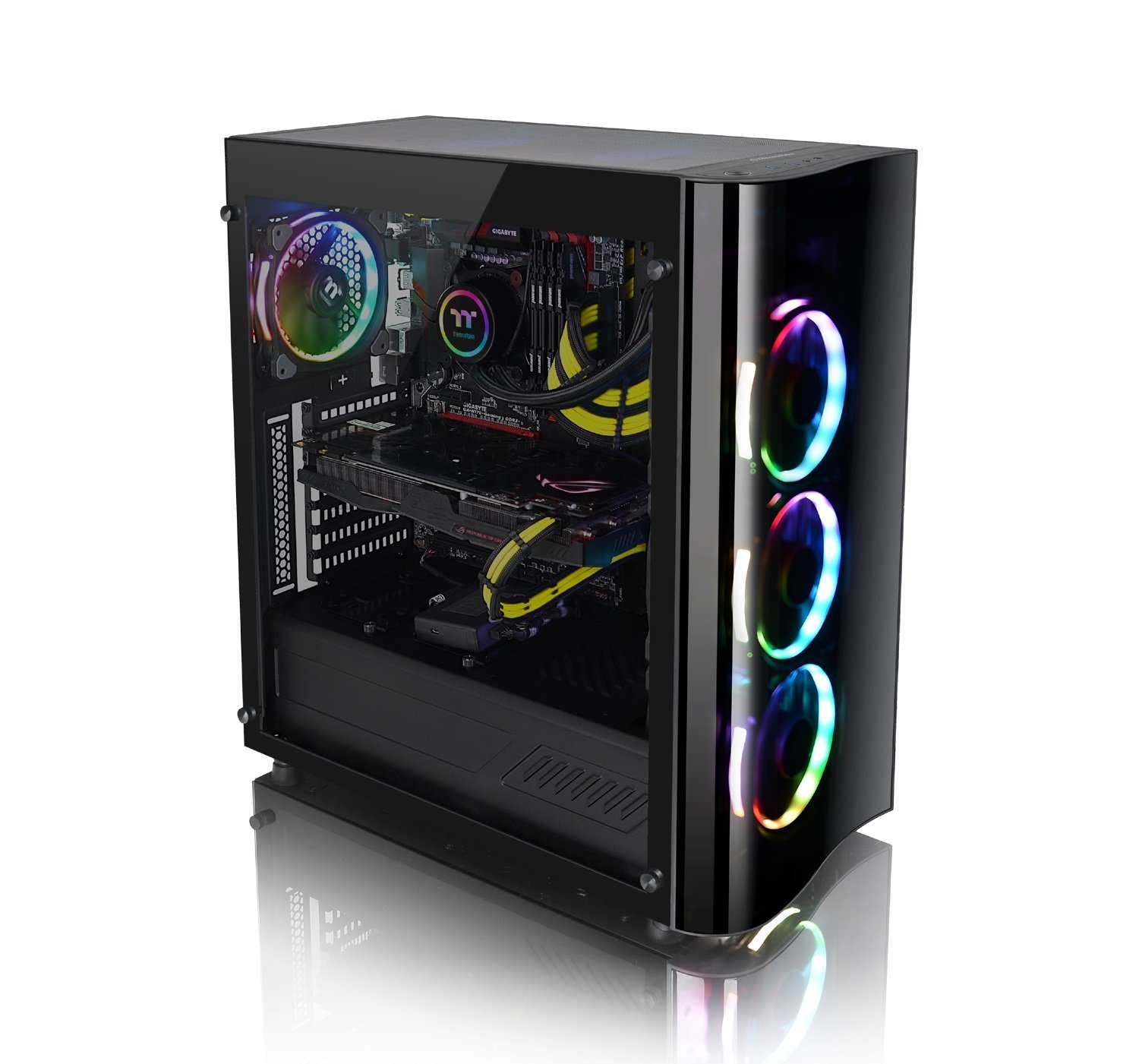 Thermaltake View 22 Tempered Glass SPCC ATX Modular Gaming Mid Tower