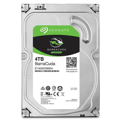 Seagate 4TB BarraCuda SATA 6Gb/s 5400 RPM 256MB Cache 3.5 Inch Desktop Hard Drive