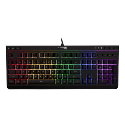 Kingston HyperX Alloy Core RGB - Membrane Gaming Keyboard - Quiet & Responsive