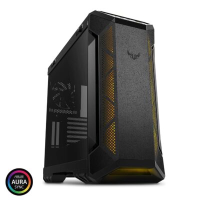 ASUS TUF Gaming GT501 Mid-Tower, Smoked Tempered Glass Computer Case