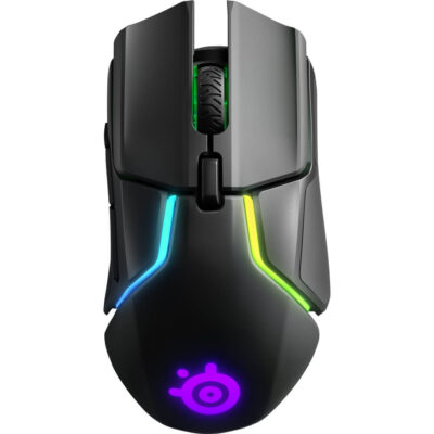SteelSeries Rival 650 Quantum Wireless Gaming Mouse - Rapid Charging Battery - 12,000 CPI TrueMove3 - RGB Lighting