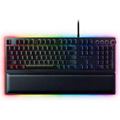 Razer Huntsman Elite Opto Mechanical Switch Gaming Keyboard - (Linear Optical Switch Red)