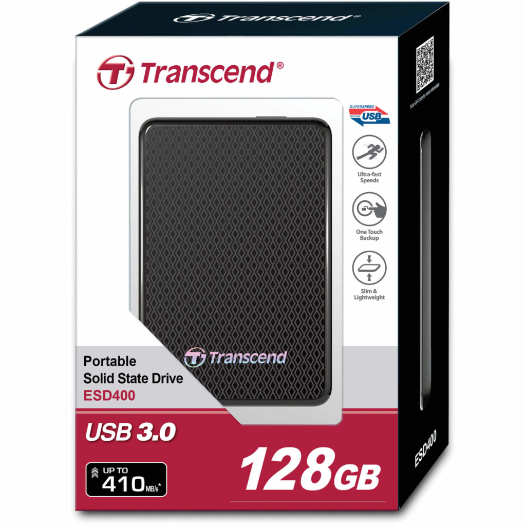 Transcend 128GB ESD400 USB 3.0 Portable Solid State Drive Price in Pakistan