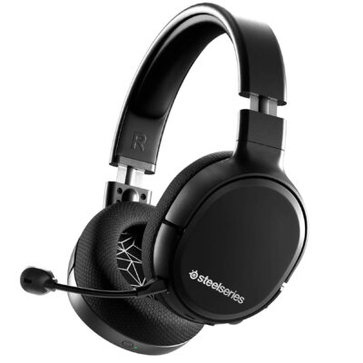 SteelSeries Arctis 1 Wireless Gaming Headset - USB-C Wireless - Detachable ClearCast Microphone - for PC, PS4, Nintendo Switch, Android - Black