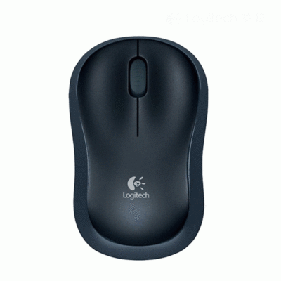 Logitech B175 Wireless Mouse- Portable device (Black)