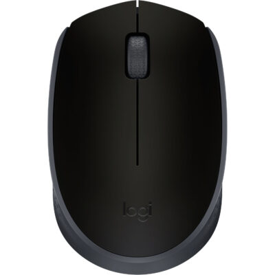 Logitech M170 Wireless Mouse-USB Receiver (Black)