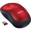Logitech m185 red 1