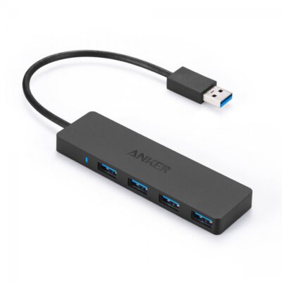 Anker 4-Port Ultra Slim USB 3.0 Hub - Black