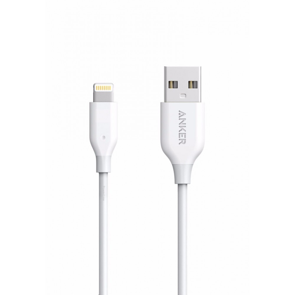 Anker PowerLine II Lightning Cable 3ft White Pakistan