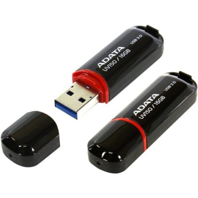 ADATA UV150 (16GB) USB 3.0 Flash Drive - Black
