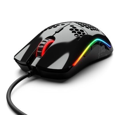 Glorious Model O Minus RGB Gaming Mouse - Glossy Black