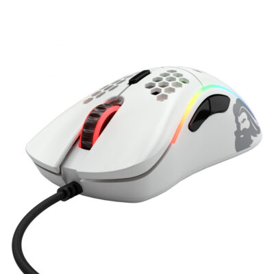 Glorious Model D RGB Gaming Mouse - Matte White