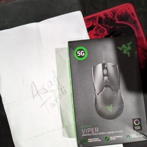 Razer Viper Ultralight Ambidextrous Wired Gaming Mouse