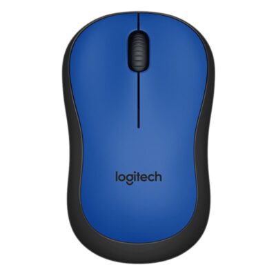 Logitech M221 Silent Wireless Mouse - Blue