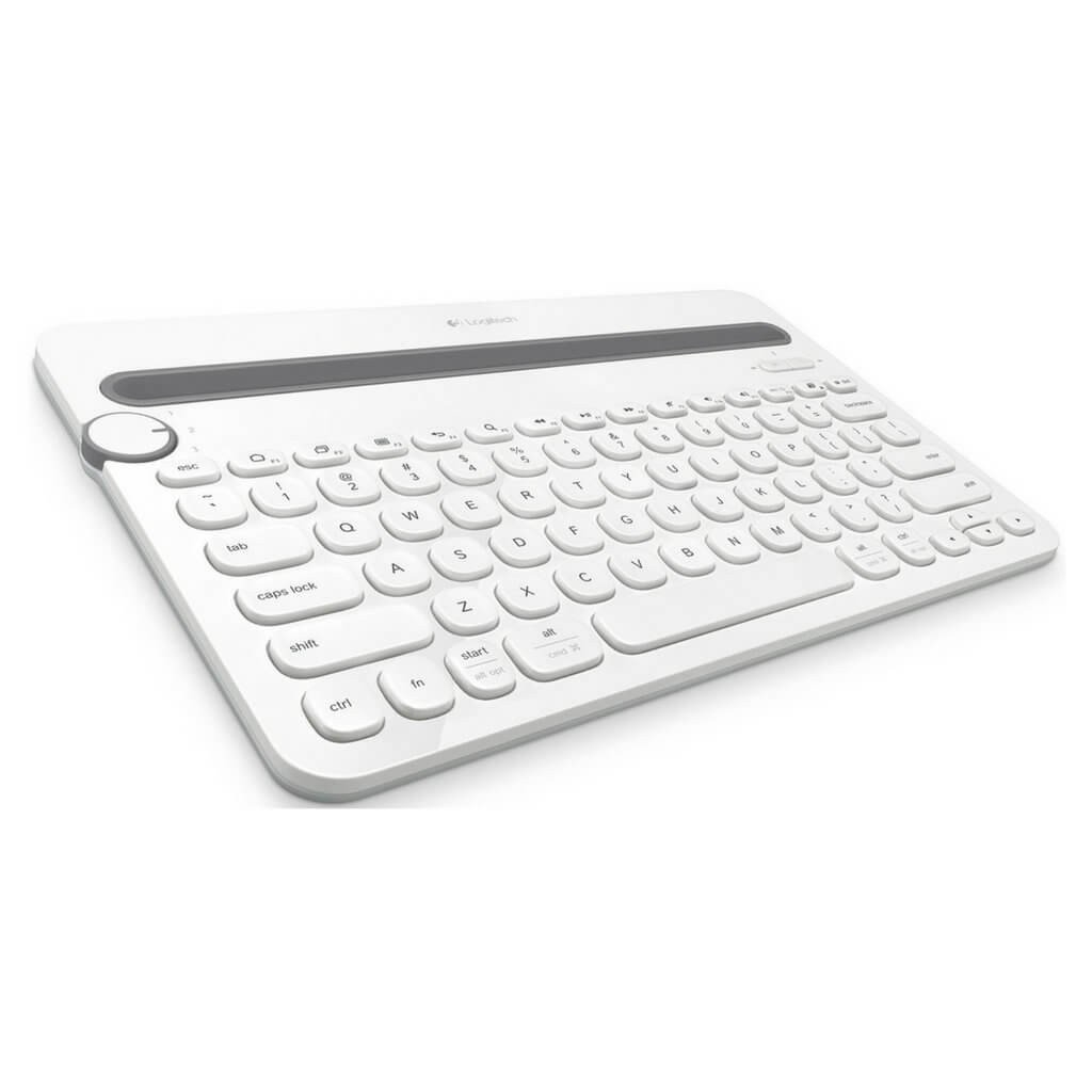 Logitech k480 white