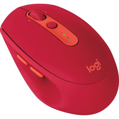 Logitech M590 Multi-Device Silent Wireless Mouse - Ruby