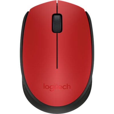 Logitech M171 Wireless Optical Mouse – Red