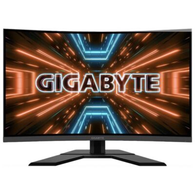 GIGABYTE G32QCA 32" 165Hz 1440P Curved Gaming Monitor, 2560 x 1440 VA 1500R Display, 1ms (MPRT) Response Time, 94% DCI-P3, VESA Display HDR400, FreeSync Premium Pro, G-Sync Compatible Ready