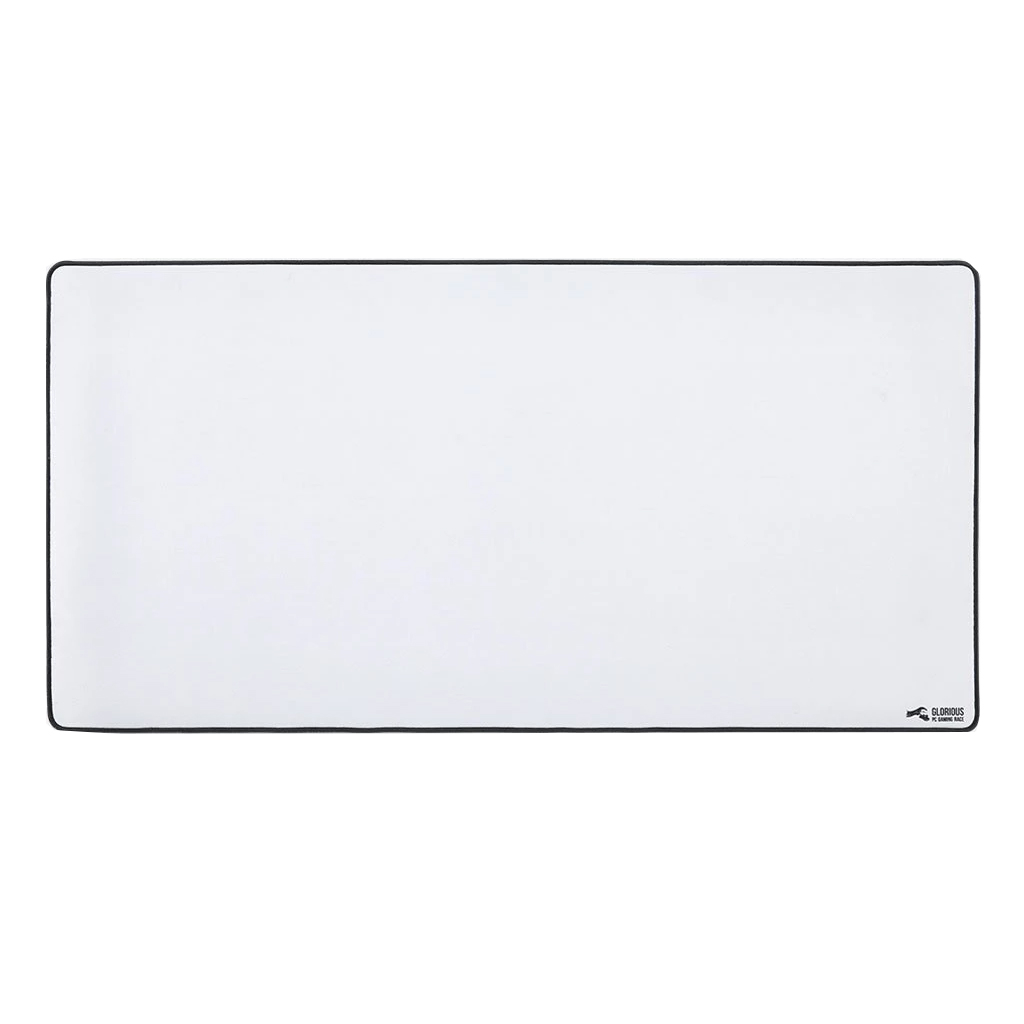 Glorious 3xl extended gaming mousepad white