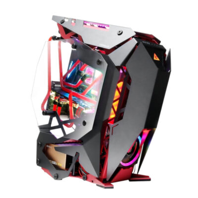 Antec TORQUE Aluminum ATX Mid Tower Gaming Case - Black/Red