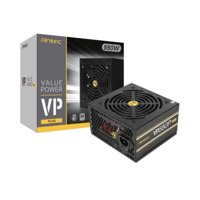 Antec VP550P PLUS 80 PLUS® Certified 550W Power Supply