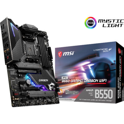 MSI MPG B550 GAMING CARBON WIFI AM4 ATX Motherboard
