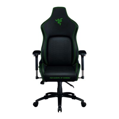 Razer Iskur Gaming Chair with Built-in Lumbar Support (Nasa Black Green)
