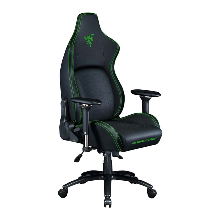 Razer Iskur Gaming Chair with Builtin Lumbar Support (Nasa Black Green) Pakistan