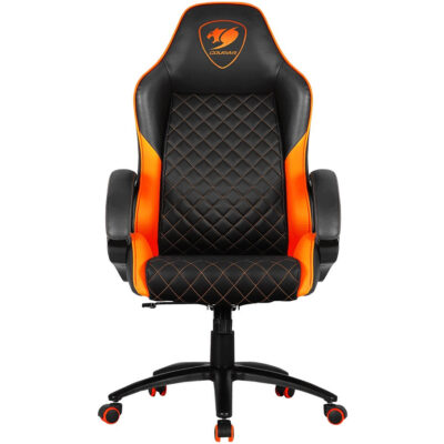 Cougar FUSION High-Comfort Gaming Chair - Black/Orange