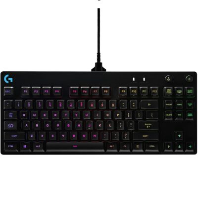 Logitech G Pro Mechanical TKL RGB Gaming Keyboard - GX BLUE CLICKY SWITCHES