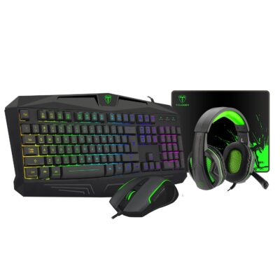 T-DAGGER T-TGS003 4 IN 1 Gaming Combo Set