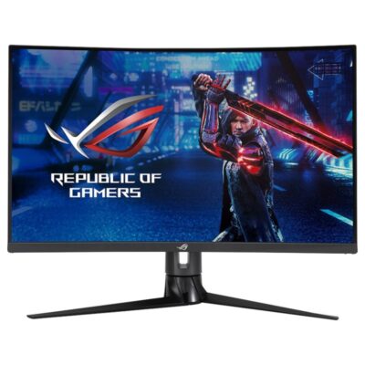 ASUS ROG Strix XG32VC Gaming Monitor – 31.5 inch WQHD (2560 x 1440), 170Hz* (Above 144Hz), 1ms MPRT, Extreme Low Motion Blur Sync, 125% sRGB, FreeSync Premium Pro, DisplayHDR™ 400