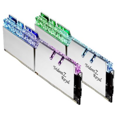 G.Skill Trident Z Royal Silver RGB 32GB (2x16GB) DDR4 3600MHz Memory