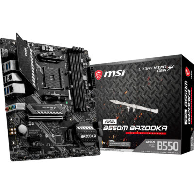 MSI MAG B550M BAZOOKA AM4 Micro-ATX Motherboard