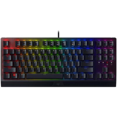 Razer BlackWidow V3 Tenkeyless Mechanical  Keyboard - Yellow Switch