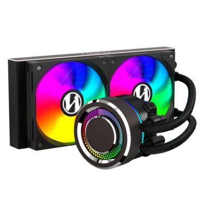 Lian Li Galahad-240 ARGB AIO Liquid CPU Cooler - Black