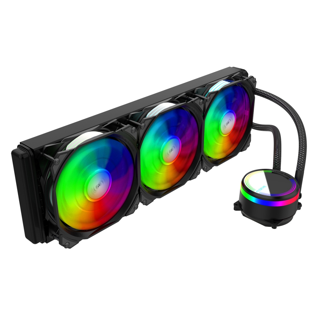 Alseye m360 360mm water cooling cpu cooler (black) 1