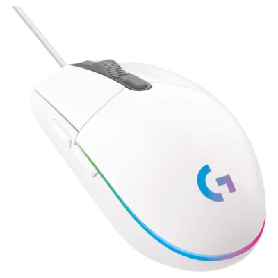 Logitech G102 LIGHTSYNC RGB Gaming Mouse (White)