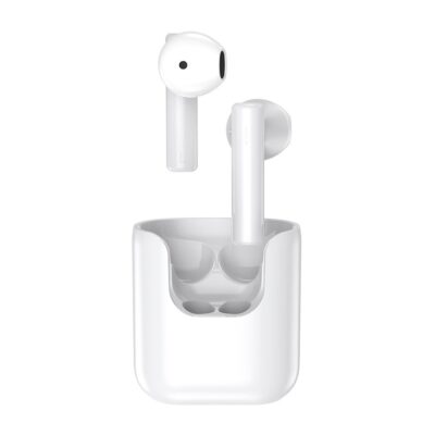 QCY T12 True Wireless Earbuds - (White)
