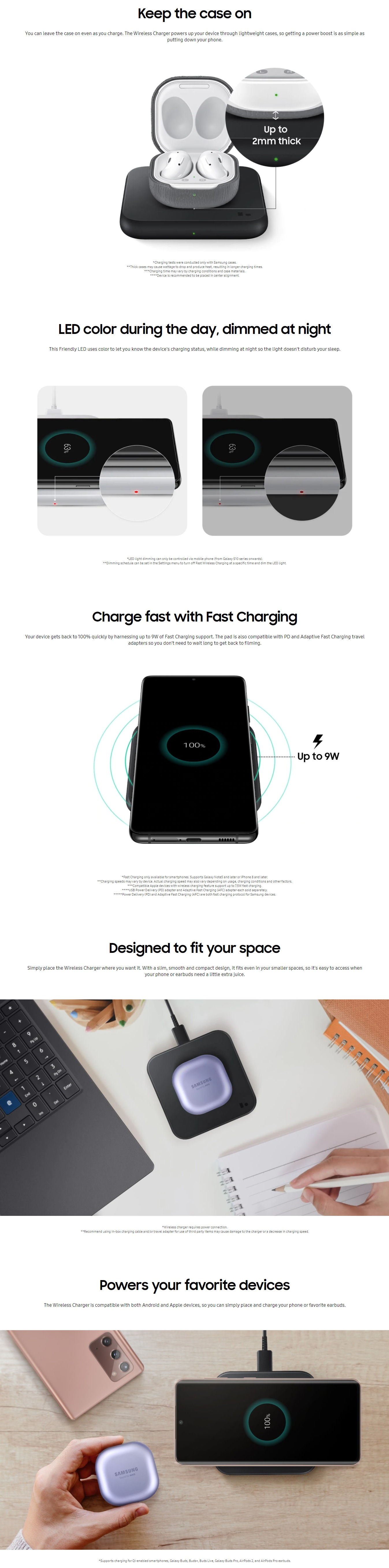 Samsung P1300 Wireless charging 3