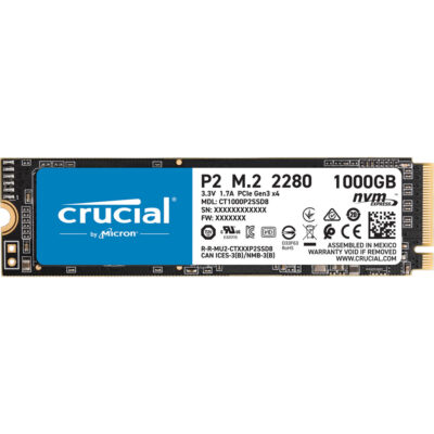 Crucial 1TB P2 NVMe PCIe M.2 Internal SSD