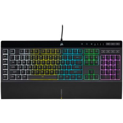 Corsair K55 RGB PRO Gaming Keyboard - Black