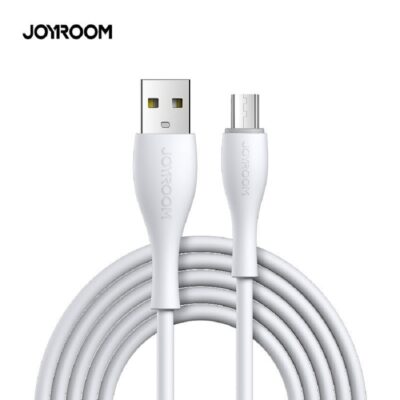 Joyroom M8 Bowling Data Cable Micro USB (1M-2.4A) – White