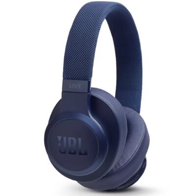 JBL LIVE 500BT Wireless Over-Ear Headphones (Blue)
