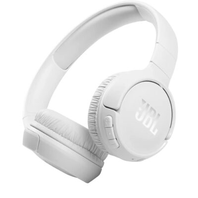 JBL Tune 510BT Wireless On-Ear Headphones (White)