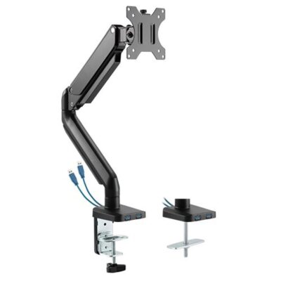 Twisted Mind Single Monitor Aluminum Slim Mechanical Spring Monitor Arm