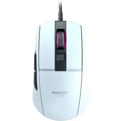 ROCCAT Burst Core Extreme Lightweight Optical Core Gaming Mouse - White