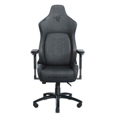 Razer Iskur - Dark Gray Fabric Gaming Chair with Built-in Lumbar Support