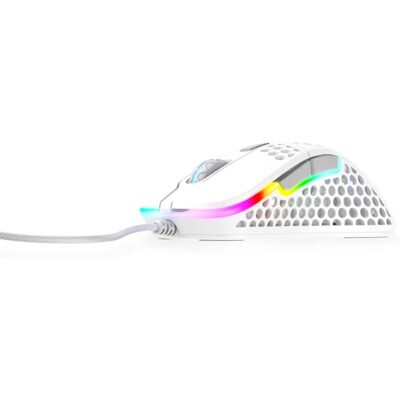 XTRFY M4 RGB ULTRA-LIGHT Gaming Mouse - White